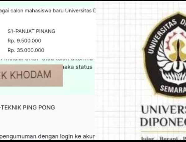 Server pengumuman ujian mandiri UNDIP