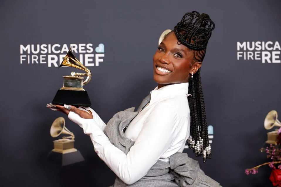 Doechii, winner of the best rap album award for "Alligator Bites Never Heal" at the 67th Grammys Getty Images