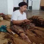 Mahasiswa Belajar Mengenal Tembakau Lembutan Khas Temanggung