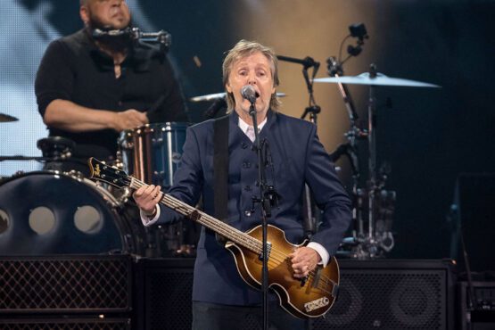 Penampilan Paul Mccartney (Sumber Christopher Smith:Invision:AP)