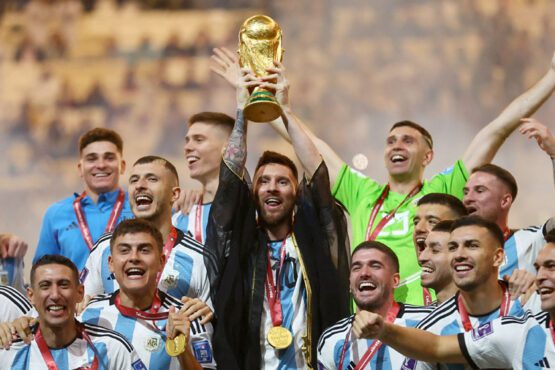 Piala Dunia Qatar 2022 Berakhir, Lionel Messi GOAT Sejati (Sumber: REUTERS/Carl Recine)