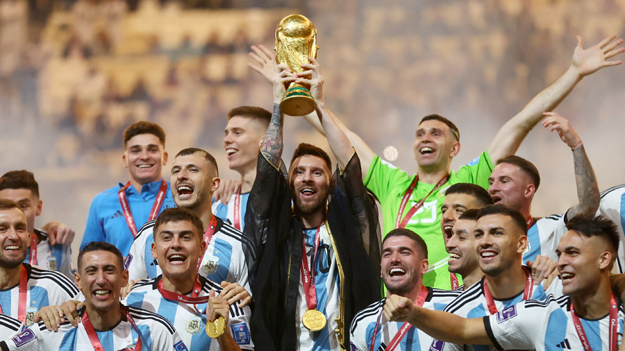 Piala Dunia Qatar 2022 Berakhir, Lionel Messi GOAT Sejati (Sumber: REUTERS/Carl Recine)