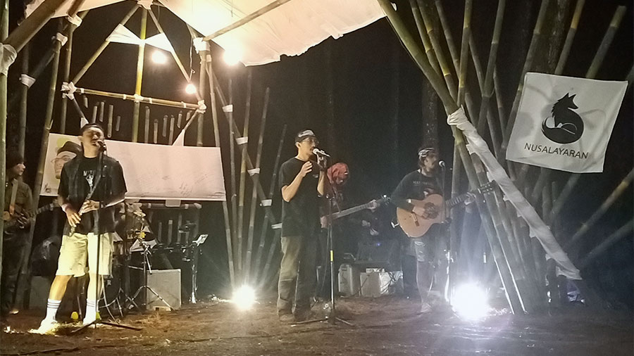 Komunitas Nusalayaran Gelar Konser Pejalan: Ajak Masyarakat Peduli Cagar Alam